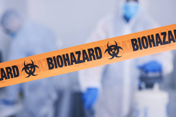 Professional Infectious Disease Decontamination technician working in Roslyn, PA